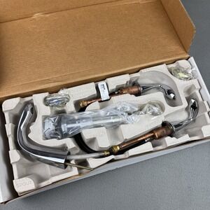 KOHLER K-5317-4-CP Refinia Widespread Lavatory Faucet, Polished Chrome